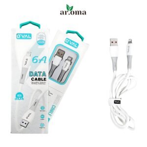Original O'Val 60W Fast Charger 6A USB to iPhone Cable Quick Charging