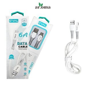 Original O'Val 60W Fast Charger USB to Type C Cable Quick Charging